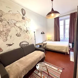 Bed & Breakfast Gare 5 Minutes Garibaldi Republique Privee Non Fumeur Pour Voyageurs Calmes Tram Au Pied De L'immeuble, Nizza
